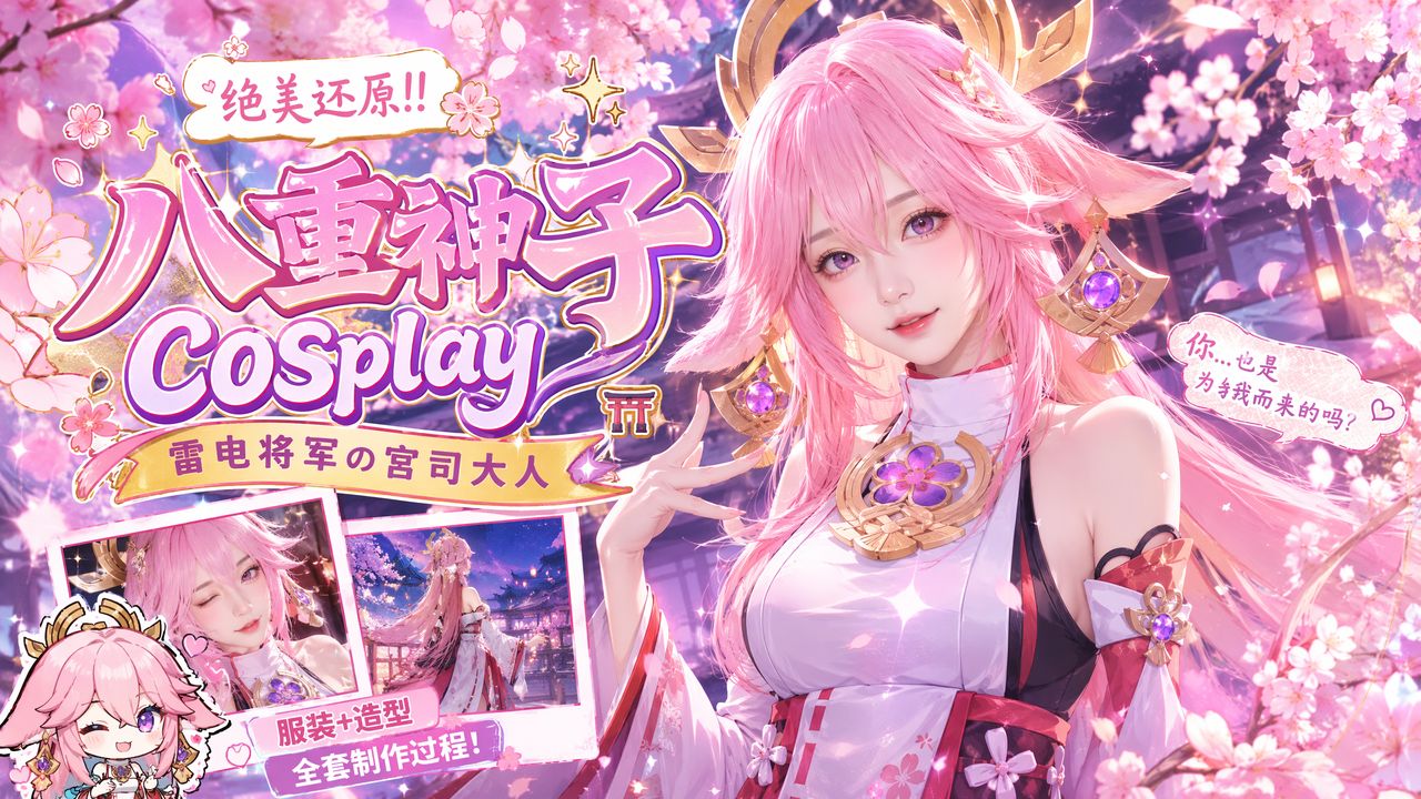 小马拉大车动漫cosplay视频